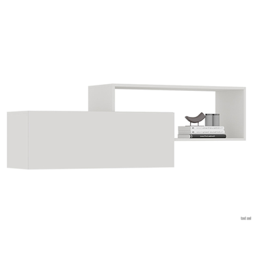 Настенная полка todzal Ирэн Белый Белый