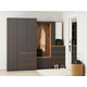 Прихожая todzal Ирэн Дуб Крафт золотой / Графит серый Дуб Крафт золотой / Графит серый