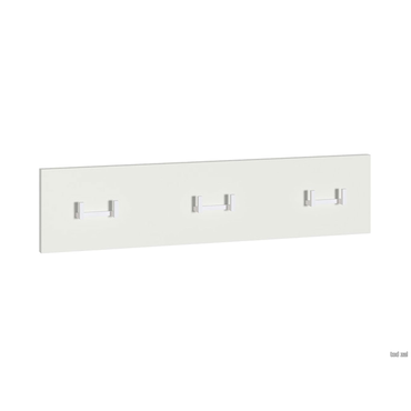 Настенная вешалка Моби Октава 15.14.02 Белый / Дуб Крафт золотой Белый / Дуб Крафт золотой