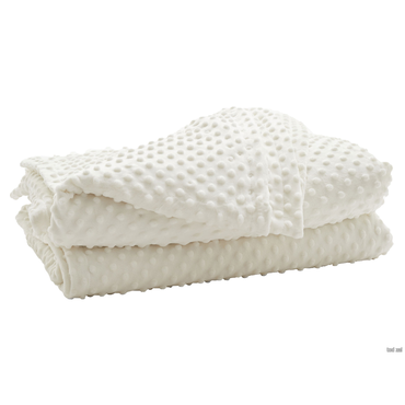 Плед Ми Текстиль Бруно Молочный, вельбоа Молочный, вельбоа