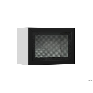 Кухонный модуль СВ-Мебель Универсальный Белый / Черный матовый 50 см