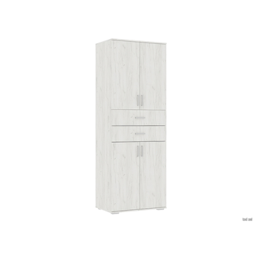 Распашной шкаф Стендмебель Нельсон 5 Дуб Крафт белый Дуб Крафт белый