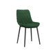 Стул todzal Джеймс Зеленый, микровелюр / Черный, металл Зеленый, микровелюр / Черный, металл