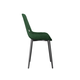 Стул todzal Джеймс Зеленый, микровелюр / Черный, металл Зеленый, микровелюр / Черный, металл