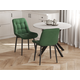 Стул todzal Кристер Зеленый, микровелюр / Черный, металл 1 шт.