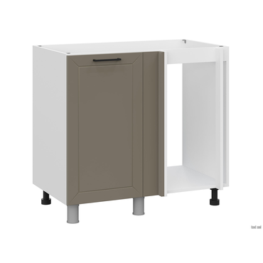 Кухонный модуль СВ-Мебель Сектор Белый / Базальт Белый / Базальт