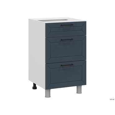 Кухонный модуль СВ-Мебель Сектор Белый / Океания 50 см