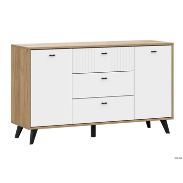 Комод СВ-Мебель Ларенс Дуб золотой / Белый матовый Дуб золотой / Белый матовый