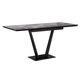 Кухонный стол todzal Декер Мрамор серый / Черный, металл Мрамор серый / Черный, металл