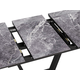 Кухонный стол todzal Декер Мрамор серый / Черный, металл Мрамор серый / Черный, металл