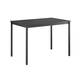 Кухонный стол todzal Марс Черный мрамор / Черный, металл Стекло