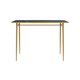 Кухонный стол todzal Синдри Черно-золотой мрамор / Золотой, металл Черно-золотой мрамор / Золотой, металл