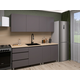 Кухонный гарнитур СВ-Мебель Денвер Серый / Дуб Сонома Серый / Дуб Сонома