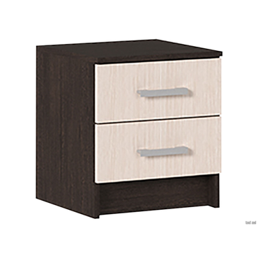 Прикроватная тумбочка Стендмебель Спальня ГАРМОНИЯ ТБ 601 (0,4х0,45х0,408) Венге / Дуб Белфорт Венге / Дуб Белфорт