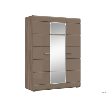 Распашной шкаф Стендмебель Вегас Шимо темный / Кофе, глянец Шимо темный / Кофе, глянец