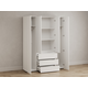 Распашной шкаф todzal Ирэн Белый Белый