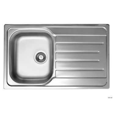 Мойка Юкинокс Гранд 800x500 полированная Полированная нержавеющая сталь Полированная нержавеющая сталь