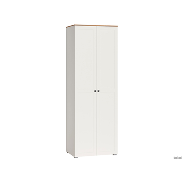 Распашной шкаф Моби Остин Белый / Дуб Крафт золотой Белый / Дуб Крафт золотой