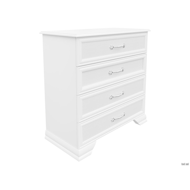 Комод todzal Азалия Белый Белый