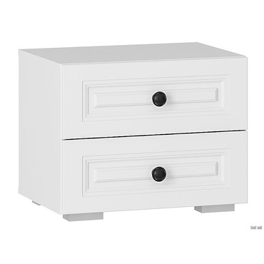 Прикроватная тумбочка BTS Ария Белый Белый