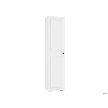 Распашной шкаф BTS Ария Белый Со штангой