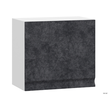 Кухонный модуль СВ-Мебель Велюр Белый / Бетон графит 50 см