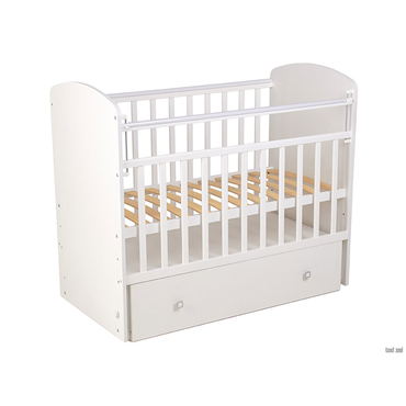 Кроватка для новорожденных Фея 173702 Белый Белый