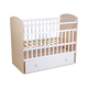 Кроватка для новорожденных Фея 173702 Белый / Дуб Пастельный Белый / Дуб Пастельный