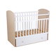 Кроватка для новорожденных Фея 173702 Белый / Дуб Пастельный Белый / Дуб Пастельный