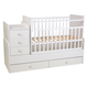 Кроватка для новорожденных Фея Флор Белый Белый