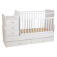 Кроватка для новорожденных Фея Флор Белый Белый
