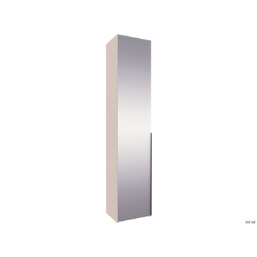 Распашной шкаф todzal Бриана Кашемир серый С зеркалом