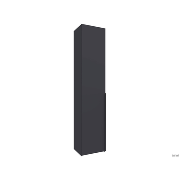 Распашной шкаф todzal Бриана Серый уголь Без зеркала