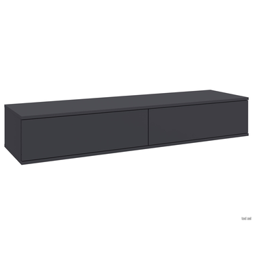 Шкаф навесной todzal Бриана Серый уголь 147,8 см