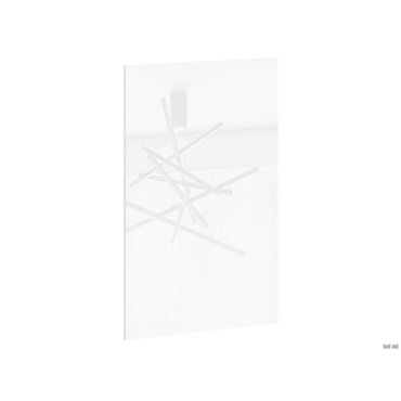 Кухонный модуль СВ-Мебель Стрэйт Белый глянец 45 см