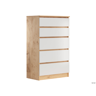 Комод Петровская мебель Охта Лайт Дуб Вотан / Белый Дуб Вотан / Белый