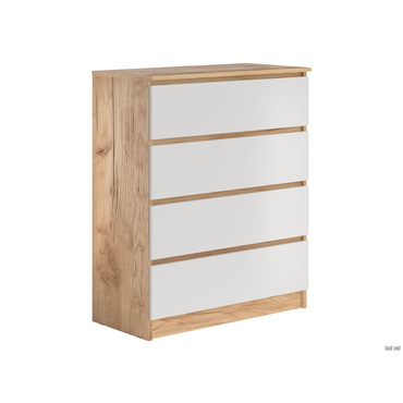 Комод Петровская мебель Охта Лайт Дуб Вотан / Белый Дуб Вотан / Белый