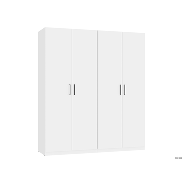 Распашной шкаф todzal Сиена Белый Белый