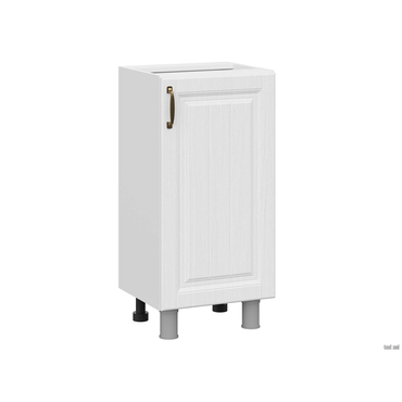 Кухонный модуль СВ-Мебель Флоренс Белый / Белый текстурный 40 см