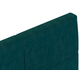 Двуспальная кровать todzal Эмина Изумрудный, велюр 160х200 см
