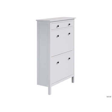 Обувница Лузалес КЫМÖР Белый, массив сосны Белый, массив сосны