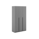 Распашной шкаф СВ-Мебель Сеул Графит Без антресоли