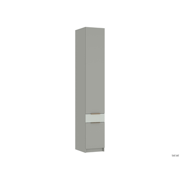 Детский шкаф МК СТИЛЬ Джерси Шиншилла серый / Скай матовый Шиншилла серый / Скай матовый