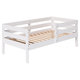 Детская кровать Лузалес Ош Белый, массив сосны Без ящика
