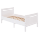 Детская кровать Лузалес Сынод Белый, массив сосны Белый, массив сосны