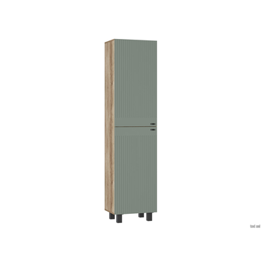Распашной шкаф Мебелони Олива Дуб Каньон / Эвкалипт софт Дуб Каньон / Эвкалипт софт