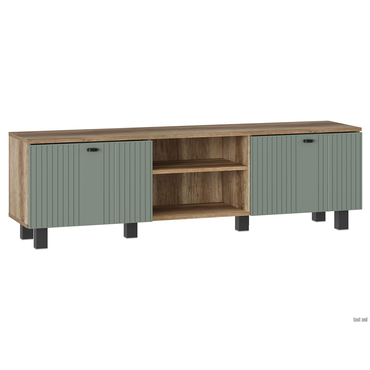 ТВ-тумба Мебелони Олива Дуб Каньон / Эвкалипт софт Дуб Каньон / Эвкалипт софт