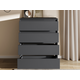Комод СВ-Мебель Тайлер Графит серый Графит серый