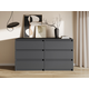 Комод СВ-Мебель Тайлер Графит серый Графит серый