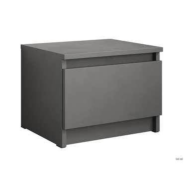 Прикроватная тумбочка СВ-Мебель Тайлер Графит серый Графит серый